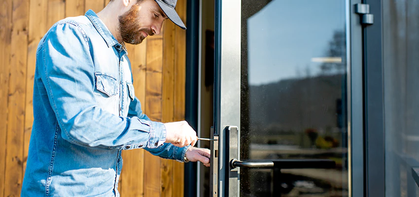 Frameless Glass Storefront Door Locks Replacement in San Anselmo, CA